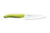 Couteau d'office Kyocera lame céramique 7.5 cm manche vert