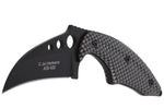 Couteau de cou karambit Herbertz 575706 lame 6cm manche aluminium + étui