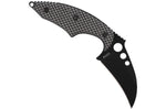 Couteau de cou karambit Herbertz 575706 lame 6cm manche aluminium + étui