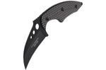 Couteau de cou karambit Herbertz 575706 lame 6cm manche aluminium + étui