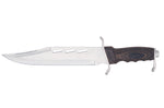 Couteau Herbertz 105928 lame en inox 28cm manche en pakkawood avec garde + étui