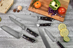 Coffret 2 couteaux Fukito Ebène X50 Chef + Office