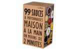 Coffret de fabrication de 99 sauces Cookut avec la recette + 1 Shaker gradué et 1 fouet tornado