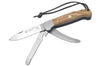 Couteau pliant multifonction Puma IP La Caza Olive I 320511 manche olivier 11cm