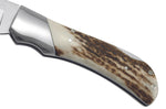 Couteau pliant Puma IP Bison Stag 310112 manche bois de cerf 11,5cm