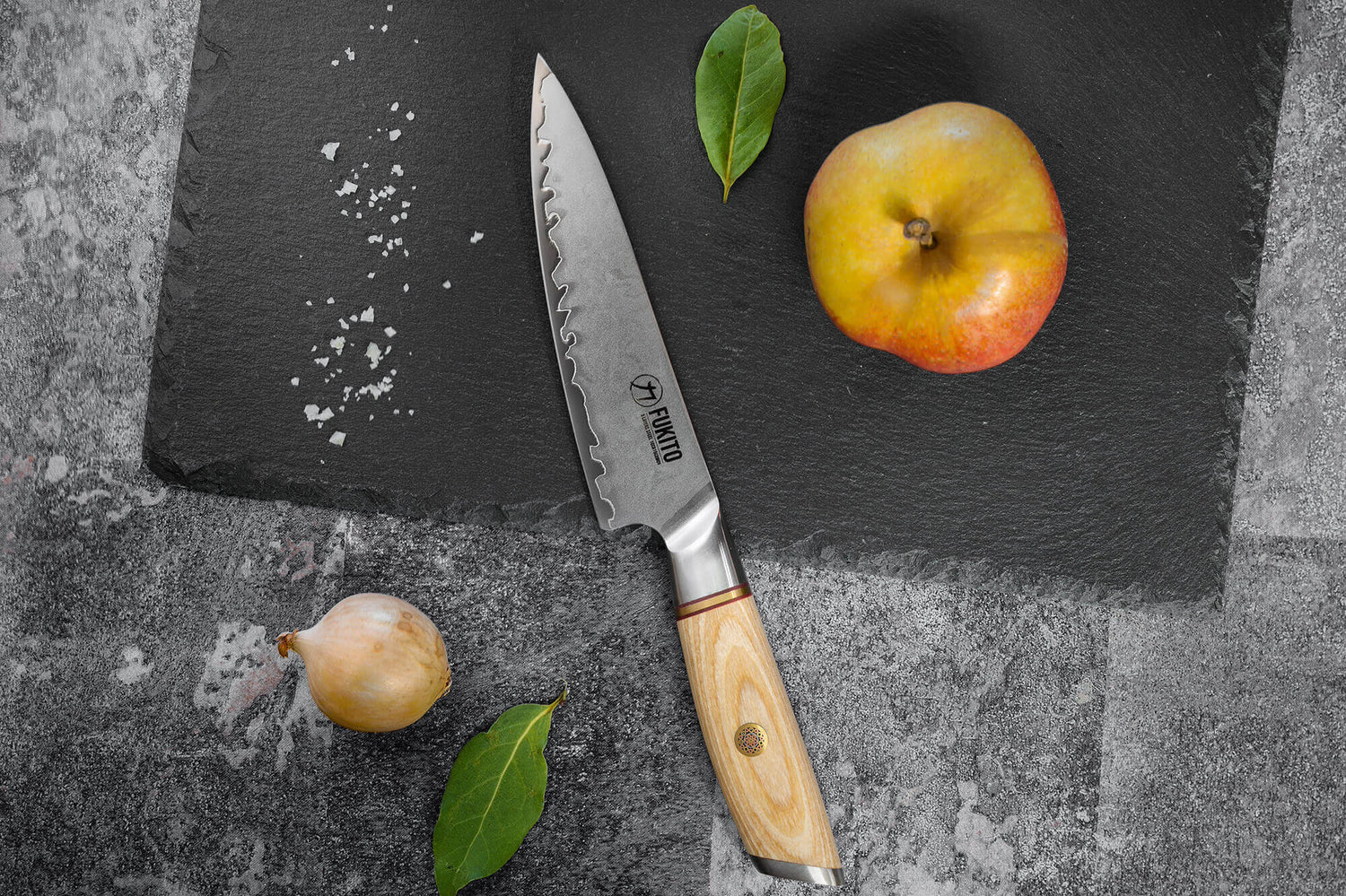 Couteau universel Fukito Pakka San Mai 13cm