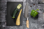 Coffret 2 couteaux Fukito Pakka San Mai Chef + Office