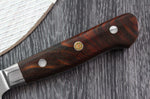 Coffret 2 couteaux de cuisine Fukito Rosewood Damas 67 couches : Universel + Chef