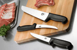Couteau de boucher Victorinox 5.5203.26 lame 26cm manche fibrox noir