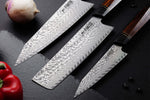 Couteau de chef kiritsuke Fukito Desert Damas 67 couches 21cm