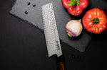 Couteau nakiri Fukito Desert Damas 67 couches 18cm