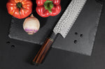 Couteau nakiri Fukito Desert Damas 67 couches 18cm