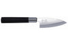 Couteau Deba japonais KAI Wasabi Black lame 10.5cm