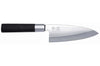 Couteau Deba japonais KAI Wasabi Black lame 15cm