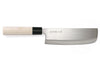 Couteau japonais Nakiri Chroma Haiku Home 17.5cm manche en honoki