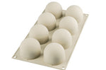 Moule silicone 3D Silikomart Dolce Tartufo 8 portions