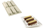 Moule silicone 3D Silikomart Kit pop éclair 6 portions