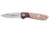 Couteau pliant Puma IP Birch III 341211 manche en bois de bouleau 10,8cm