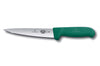 Couteau à désosser et à saigner Victorinox 5.5604.14 lame 14cm manche en fibrox vert