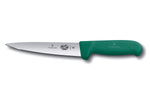 Couteau à désosser et à saigner Victorinox 5.5604.14 lame 14cm manche en fibrox vert