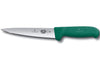 Couteau à désosser et à saigner Victorinox 5.5604.16 lame 16cm manche en fibrox vert