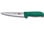 Couteau à désosser et à saigner Victorinox 5.5604.16 lame 16cm manche en fibrox vert