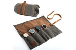 Pochette Alaskan Maker Woodchuck pour couteaux pliants et montres - Kaki