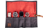 Pochette Alaskan Maker Woodchuck pour couteaux pliants et montres - Charbon