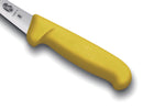Couteau à désosser Victorinox 5.6608.15 lame renversée 15cm manche en fibrox jaune