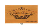 Coffret cadeau de 6 couteaux de table Laguiole Bougna manches en bois