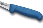 Couteau à désosser Victorinox 5.6602.15 lame renversée 15cm manche en fibrox bleu