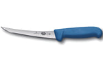 Couteau à désosser Victorinox 5.6602.15 lame renversée 15cm manche en fibrox bleu