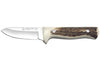 Couteau Puma IP Nordic II Stag 311009 lame 8,5cm manche bois de cerf + étui en cuir