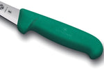 Couteau à désosser Victorinox 5.6604.15 lame renversée 15cm manche en fibrox vert