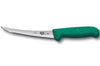 Couteau à désosser Victorinox 5.6604.15 lame renversée 15cm manche en fibrox vert