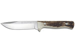 Couteau Puma IP Nordic I Stag 310712 lame 11,4cm manche bois de cerf + étui cuir