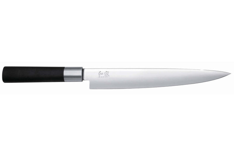 Couteau à jambon japonais KAI Wasabi Black lame 23cm