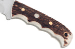Couteau Puma IP Catamount Stag II 304211 lame 11,1cm manche bois de cerf + étui en cuir