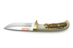 Couteau Puma IP Trapper Stag 309410 lame 11cm manche bois de cerf + étui en cuir