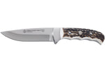 Couteau Puma IP Outdoor Hunter Stag 331811 lame 10,6cm manche bois de cerf + étui cuir