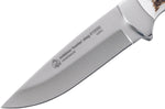 Couteau Puma IP Outdoor Hunter Stag 331811 lame 10,6cm manche bois de cerf + étui cuir
