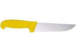 Couteau de boucher Victorinox 5.5208.23 lame 23cm manche fibrox jaune