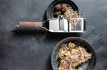 Râpe à truffe 2-en-1 Microplane Master manche en noyer