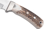 Couteau Puma IP Schwarzwild 338212 lame guthook 12cm manche bois de cerf + étui en cuir