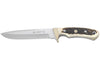 Couteau Puma IP Mountain 320114 lame 14,5cm manche bois de cerf + étui en cuir