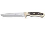 Couteau Puma IP Mountain 320114 lame 14,5cm manche bois de cerf + étui en cuir