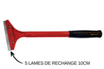 Lot de 5 lames de rechange pour grattoir à plancha