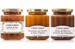 Coffret L'Épicurien Joyeux Noël - 3 confitures de 125g