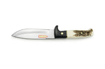 Couteau Puma IP Wildmeister Stag 366212 lame 11,8cm manche bois de cerf/micarta + étui en cuir