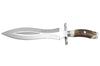 Couteau Puma IP Catcher II Stag 312723 lame 23,3cm manche bois de cerf + étui en cuir